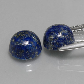 Achetez naturel ct bleue lapis-lazuli gems, coupe roude, en provenance afghanistan chez gemselect. en stock, livraison internationale!