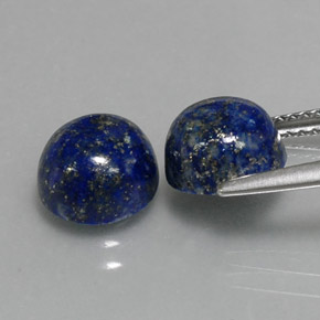 Achetez naturel ct bleue lapis-lazuli gems, coupe roude, en provenance afghanistan chez gemselect. en stock, livraison internationale!