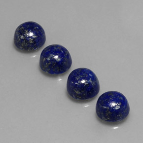 Achetez naturel ct bleue lapis-lazuli gems, coupe roude, en provenance afghanistan chez gemselect. en stock, livraison internationale!