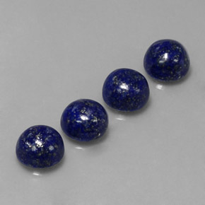 Achetez naturel ct bleue lapis-lazuli gems, coupe roude, en provenance afghanistan chez gemselect. en stock, livraison internationale!