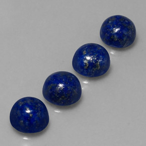 Achetez naturel ct bleue lapis-lazuli gems, coupe roude, en provenance afghanistan chez gemselect. en stock, livraison internationale!