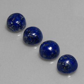 Achetez naturel ct bleue lapis-lazuli gems, coupe roude, en provenance afghanistan chez gemselect. en stock, livraison internationale!