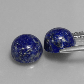 Achetez naturel ct bleue lapis-lazuli gems, coupe roude, en provenance afghanistan chez gemselect. en stock, livraison internationale!
