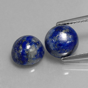 Achetez naturel ct bleue lapis-lazuli gems, coupe roude, en provenance afghanistan chez gemselect. en stock, livraison internationale!