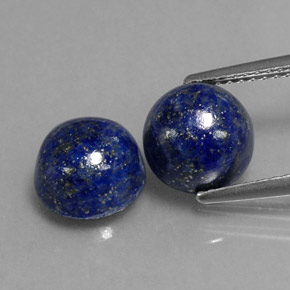 Achetez naturel ct bleue lapis-lazuli gems, coupe roude, en provenance afghanistan chez gemselect. en stock, livraison internationale!