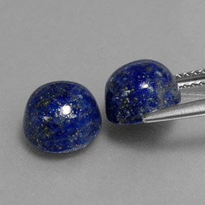Achetez naturel ct bleue lapis-lazuli gems, coupe roude, en provenance afghanistan chez gemselect. en stock, livraison internationale!