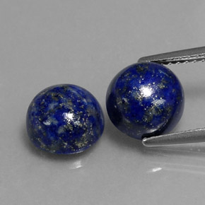 Achetez naturel ct bleue lapis-lazuli gems, coupe roude, en provenance afghanistan chez gemselect. en stock, livraison internationale!