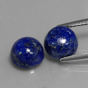 Achetez naturel ct bleue lapis-lazuli gems, coupe roude, en provenance afghanistan chez gemselect. en stock, livraison internationale!