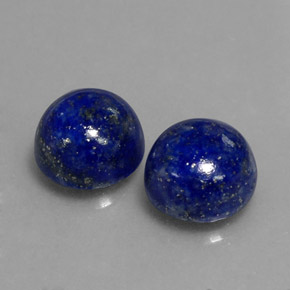 Achetez naturel ct bleue lapis-lazuli gems, coupe roude, en provenance afghanistan chez gemselect. en stock, livraison internationale!