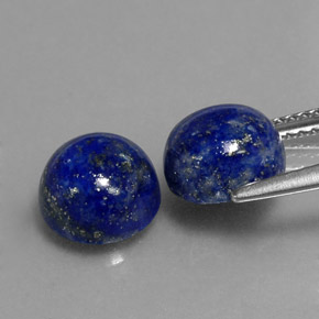 Achetez naturel ct bleue lapis-lazuli gems, coupe roude, en provenance afghanistan chez gemselect. en stock, livraison internationale!