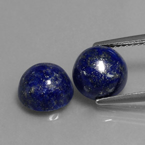Achetez naturel ct bleue lapis-lazuli gems, coupe roude, en provenance afghanistan chez gemselect. en stock, livraison internationale!