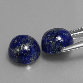 Achetez naturel ct bleue lapis-lazuli gems, coupe roude, en provenance afghanistan chez gemselect. en stock, livraison internationale!