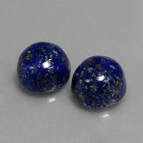 Achetez naturel ct bleue lapis-lazuli gems, coupe roude, en provenance afghanistan chez gemselect. en stock, livraison internationale!