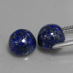 Achetez naturel ct bleue lapis-lazuli gems, coupe roude, en provenance afghanistan chez gemselect. en stock, livraison internationale!