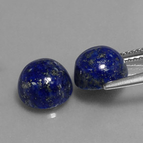 Achetez naturel ct bleue lapis-lazuli gems, coupe roude, en provenance afghanistan chez gemselect. en stock, livraison internationale!