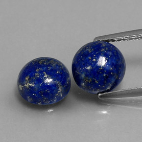 Achetez naturel ct bleue lapis-lazuli gems, coupe roude, en provenance afghanistan chez gemselect. en stock, livraison internationale!