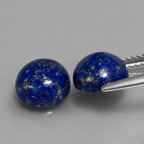 Achetez naturel ct bleue lapis-lazuli gems, coupe roude, en provenance afghanistan chez gemselect. en stock, livraison internationale!