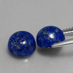 Achetez naturel ct bleue lapis-lazuli gems, coupe roude, en provenance afghanistan chez gemselect. en stock, livraison internationale!