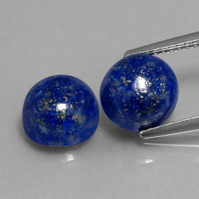 Achetez naturel ct bleue lapis-lazuli gems, coupe roude, en provenance afghanistan chez gemselect. en stock, livraison internationale!