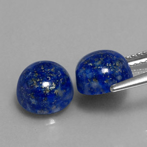 Achetez naturel ct bleue lapis-lazuli gems, coupe roude, en provenance afghanistan chez gemselect. en stock, livraison internationale!