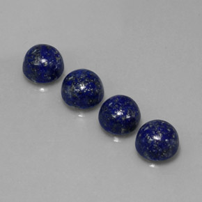 Achetez naturel ct bleue lapis-lazuli gems, coupe roude, en provenance afghanistan chez gemselect. en stock, livraison internationale!