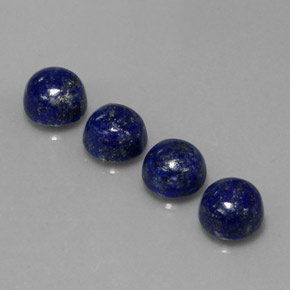 Achetez naturel ct bleue lapis-lazuli gems, coupe roude, en provenance afghanistan chez gemselect. en stock, livraison internationale!
