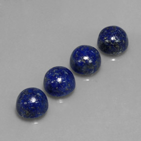 Achetez naturel ct bleue lapis-lazuli gems, coupe roude, en provenance afghanistan chez gemselect. en stock, livraison internationale!