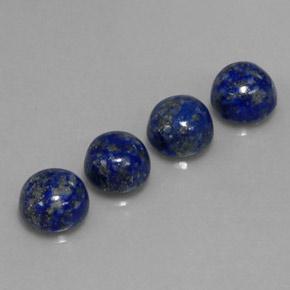Achetez naturel ct bleue lapis-lazuli gems, coupe roude, en provenance afghanistan chez gemselect. en stock, livraison internationale!