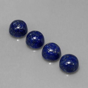 Achetez naturel ct bleue lapis-lazuli gems, coupe roude, en provenance afghanistan chez gemselect. en stock, livraison internationale!