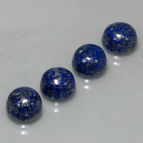 Achetez naturel ct bleue lapis-lazuli gems, coupe roude, en provenance afghanistan chez gemselect. en stock, livraison internationale!