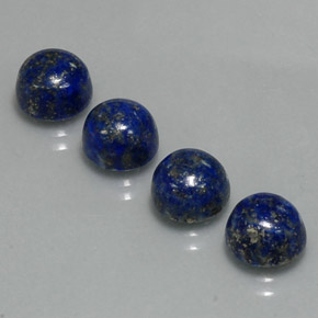 Achetez naturel ct bleue lapis-lazuli gems, coupe roude, en provenance afghanistan chez gemselect. en stock, livraison internationale!