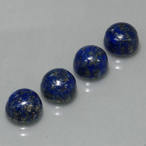 Achetez naturel ct bleue lapis-lazuli gems, coupe roude, en provenance afghanistan chez gemselect. en stock, livraison internationale!
