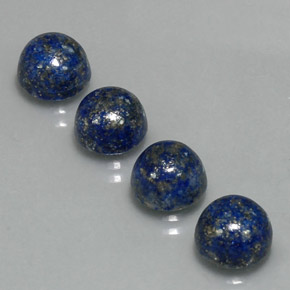 Achetez naturel ct bleue lapis-lazuli gems, coupe roude, en provenance afghanistan chez gemselect. en stock, livraison internationale!