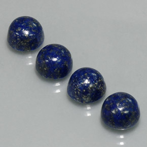Achetez naturel ct bleue lapis-lazuli gems, coupe roude, en provenance afghanistan chez gemselect. en stock, livraison internationale!