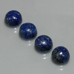 Achetez naturel ct bleue lapis-lazuli gems, coupe roude, en provenance afghanistan chez gemselect. en stock, livraison internationale!