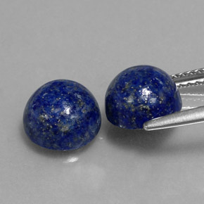 Achetez naturel ct bleue lapis-lazuli gems, coupe roude, en provenance afghanistan chez gemselect. en stock, livraison internationale!
