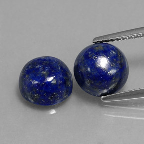 Achetez naturel ct bleue lapis-lazuli gems, coupe roude, en provenance afghanistan chez gemselect. en stock, livraison internationale!