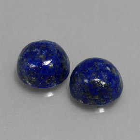 Achetez naturel ct bleue lapis-lazuli gems, coupe roude, en provenance afghanistan chez gemselect. en stock, livraison internationale!