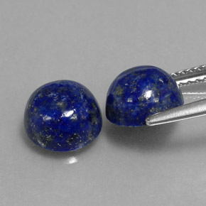 Achetez naturel ct bleue lapis-lazuli gems, coupe roude, en provenance afghanistan chez gemselect. en stock, livraison internationale!