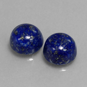 Achetez naturel ct bleue lapis-lazuli gems, coupe roude, en provenance afghanistan chez gemselect. en stock, livraison internationale!