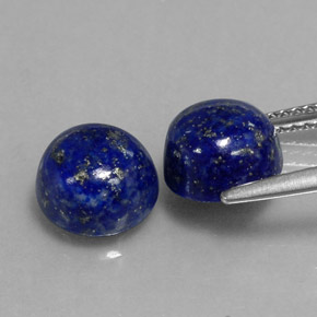 Achetez naturel ct bleue lapis-lazuli gems, coupe roude, en provenance afghanistan chez gemselect. en stock, livraison internationale!