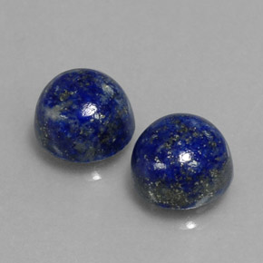 Achetez naturel ct bleue lapis-lazuli gems, coupe roude, en provenance afghanistan chez gemselect. en stock, livraison internationale!