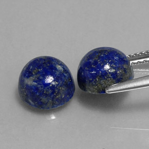 Achetez naturel ct bleue lapis-lazuli gems, coupe roude, en provenance afghanistan chez gemselect. en stock, livraison internationale!