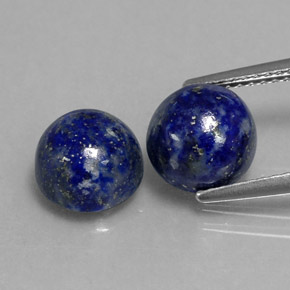 Achetez naturel ct bleue lapis-lazuli gems, coupe roude, en provenance afghanistan chez gemselect. en stock, livraison internationale!