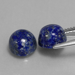 Achetez naturel ct bleue lapis-lazuli gems, coupe roude, en provenance afghanistan chez gemselect. en stock, livraison internationale!