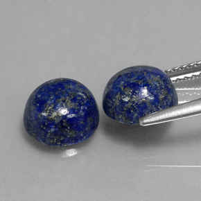 Achetez naturel ct bleue lapis-lazuli gems, coupe roude, en provenance afghanistan chez gemselect. en stock, livraison internationale!