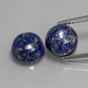 Achetez naturel ct bleue lapis-lazuli gems, coupe roude, en provenance afghanistan chez gemselect. en stock, livraison internationale!