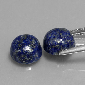 Achetez naturel ct bleue lapis-lazuli gems, coupe roude, en provenance afghanistan chez gemselect. en stock, livraison internationale!