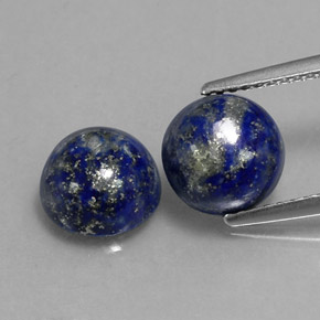 Achetez naturel ct bleue lapis-lazuli gems, coupe roude, en provenance afghanistan chez gemselect. en stock, livraison internationale!