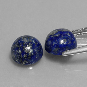Achetez naturel ct bleue lapis-lazuli gems, coupe roude, en provenance afghanistan chez gemselect. en stock, livraison internationale!
